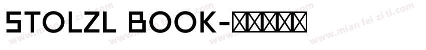 STOLZL BOOK字体转换